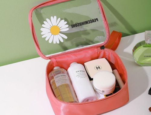Little daisy convenient storage makeup bag