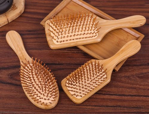Massage meridian household wooden hairbrush
